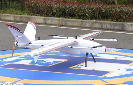 трутень неподвижного крыла взлета UAV FengHu неподвижного крыла радиуса управлением 30km VTOL вертикальный