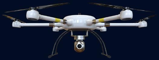 120min максимальное сопротивление светлого дождя UAV Long120 ротора нагрузки 8kg Multi 6 трутней оси