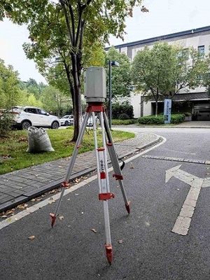 оборудование сканирования лазера блока развертки лазера 3D IP64 650m земное HS650i 3D для зданий