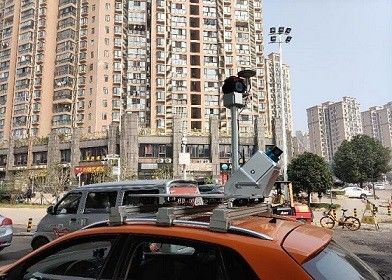 оборудование системы HiScan-C лидар точности 5mm@40m мобильное для обзора инженерства
