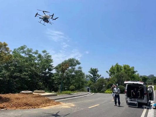 Аварийный воздушнодесантный лидар UAV составляя карту ряд системы PM-1500 1500m сканирования лидар