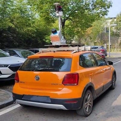 Обнаружение дороги интегрировало мобильный ряд HiScan-C системы 150/300/600m лидар