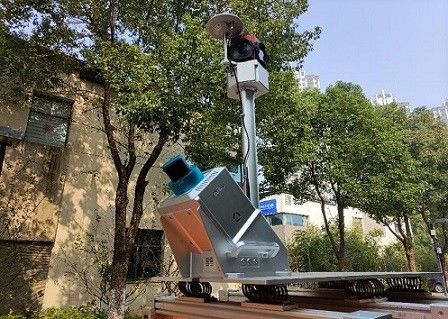 Земля лидар HiScan-C мобильная исследуя системы мониторинга деформации точности 5mm@40m