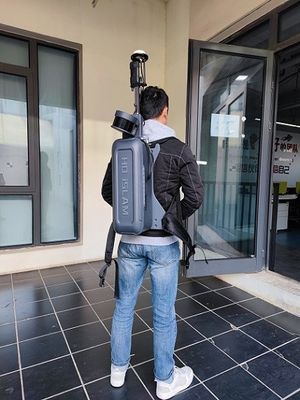 Handheld 3D LiDAR HiSLAM для внутреннего космоса просматривая и моделируя