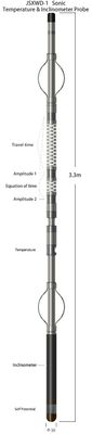 зонд уклономера температуры 125-555μS/M звуковой с датчиком Pt100