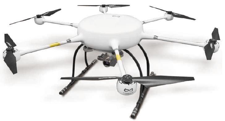 120min максимальное сопротивление светлого дождя UAV Long120 ротора нагрузки 8kg Multi 6 трутней оси