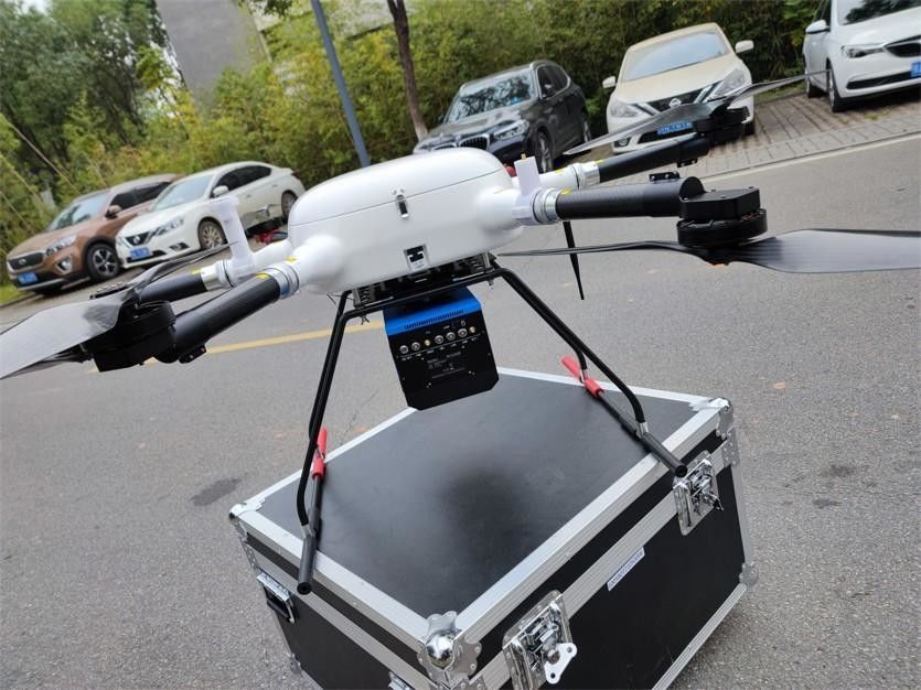 система лидар UAV 5mm@50m PM-1500 высокой точности 100-2000kHz для обзора дороги