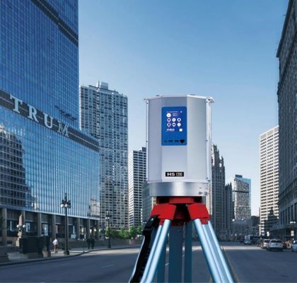 блоки развертки лазера 500kHz точности HS1200 высокие 3D 1.2km земные PRR
