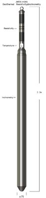 Резистивность 0~250℃ & Inclinometry 1~2500ΩM геотермическая с датчиком сопротивления платины